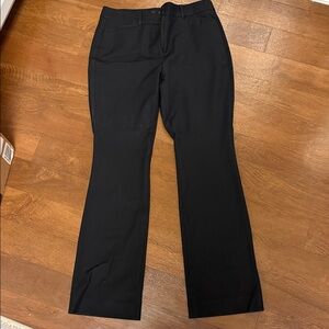 White House Black Market Black Flare Pants